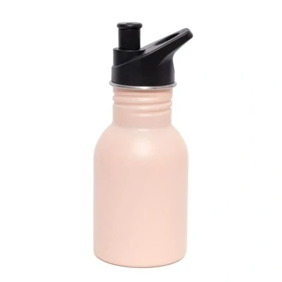 Afbeelding van Petit monkey rvs drinkfles zacht roze 380 ml