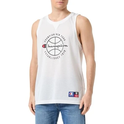 Afbeelding van Champion Modern Basket TANK Top, Heren, Maat: Large, White
