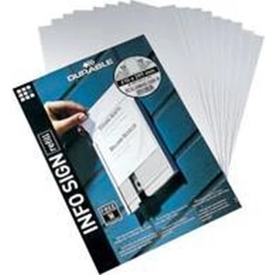 Afbeelding van Durable INFO SIGN NAVULLING 4801