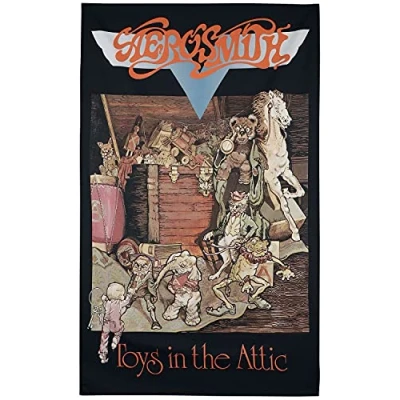 Afbeelding van Aerosmith Toys In The Attic Textiel Poster Multicolours