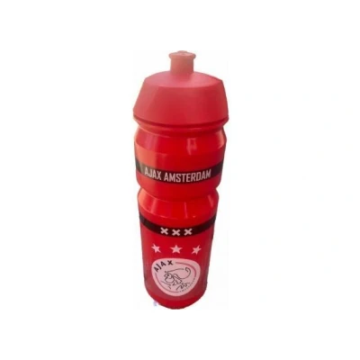 Afbeelding van Ajax Bidon Rood Wit 750ml Drinkfles Voetbal