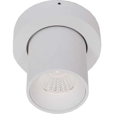 Afbeelding van Artdelight Plafondlamp Laguna 1L Rond wit led 6W 2700K IP20 Dimbaar &gt; spots verlichting opbouwspot plafonniere lamp