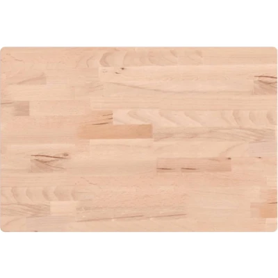 Afbeelding van Wastafelblad 60x40x1,5 cm massief beukenhout