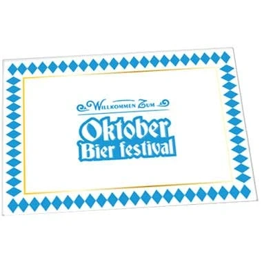 Afbeelding van Folat 66070 Placemats Oktober Bierfest 6 stuks, meerkleurig, Regular