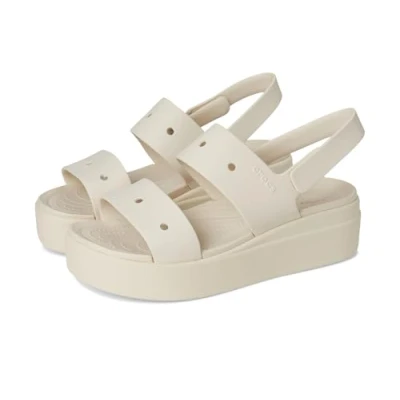 Afbeelding van Crocs Brooklyn 4U damessandaal, Stucwerk, 36 EU, 33/34 EU