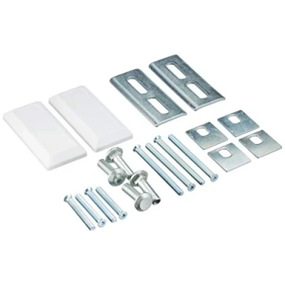 Afbeelding van ABUS Bevestigingsset PA1018, voor pantsergrendel, wit, 10660