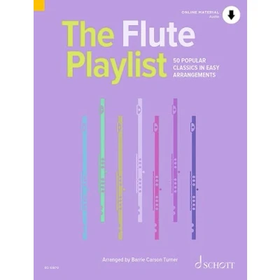 Afbeelding van The flute playlist traversiere+enregistrements online