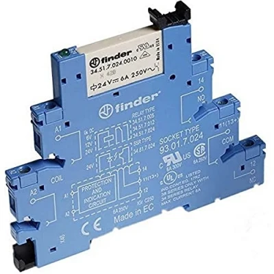 Afbeelding van Find Interfacerelais 1W 6A 24Vdc