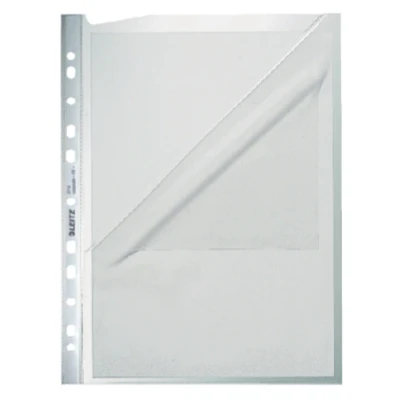 Afbeelding van Showtas Leitz Premium links open 0.13mm PP A4 transparant