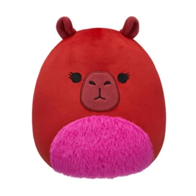Afbeelding van Squishmallows Marcia Maroon Capybara W/Fuzzy Belly 19cm