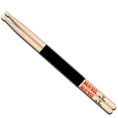 Afbeelding van Nova by Vic Firth 2B hickory drumstokken met houten tip