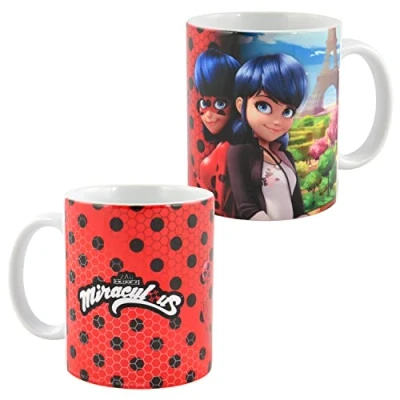 Afbeelding van Miraculous mok Ladybug koffiemok van keramiek 320 ml