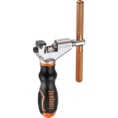 Afbeelding van IceToolz kettingpons 5 6 7 8 9 10 11 12 Speed zwart/zilver