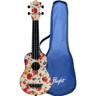 Afbeelding van Flight Travel Series TUS40 Pizza sopraan ukelele met gigbag