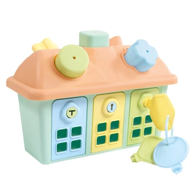 Afbeelding van Dolu Pastel Vormenstoof met Deurtjes 5297