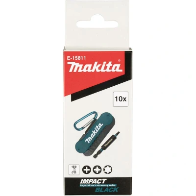 Afbeelding van Makita Schroefbitset 10 Dlg Impblack E 15811