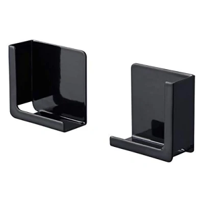 Afbeelding van Yamazaki Tablethouder Tower Magnetisch Voor Aan De Wand Zwart 5x2,5x5cm