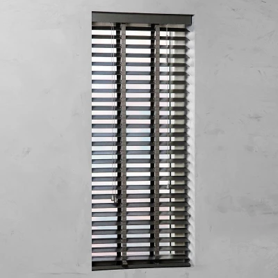Afbeelding van Houten Jaloezie 50 mm Smart Grey 100x220cm (Grijs)