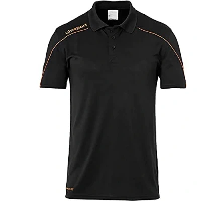 Afbeelding van Uhlsport Stream 22 Polo Kinderen Zwart / Fluo Oranje Maat: 152