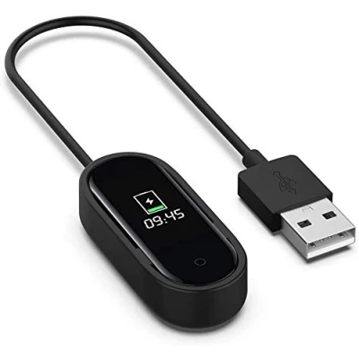 Afbeelding van REY USB oplaadkabel voor Xiaomi Mi Band 4, laadstation en gegevenssynchronisatie