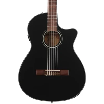 Afbeelding van Fender CN 140SCE (Black) 4/4 Klassieke gitaar