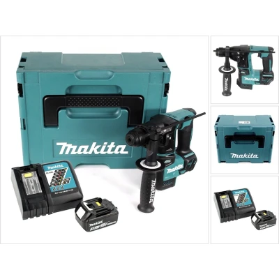 Afbeelding van Makita DHR 171 RF1J Accuboormachine Brushless SDS Plus 18V 1.2J + 1x oplaadbare accu 3.0Ah lader Makpac