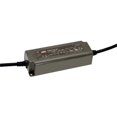 Afbeelding van Mean Well PWM 60 36 LED driver, transformator Constante spanning, stroomsterkte 60.12 W 1.67 A V/DC Dimbaar, PFC schakeling,