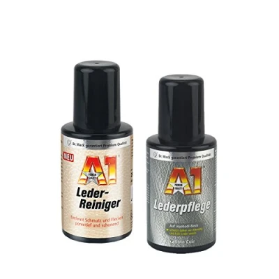 Afbeelding van Dr. Wack leerreiniger vuil en vlekverwijderaar + leerverzorging met jojoba olie.