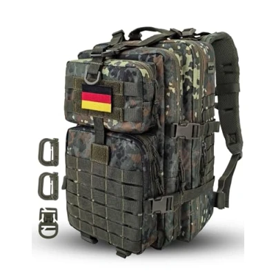 Afbeelding van Hannibal Tactical 40 l militaire tactische rugzak US Cooper leger Assault Pack 3 dagen Bug Out Go Bag Trekking wandelrugzak