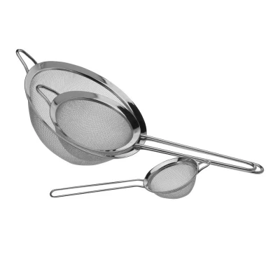Afbeelding van Zeef RVS Set/3