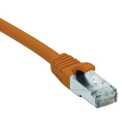 Afbeelding van Netwerkkabel RJ45 CAT 6 F/UTP LSOH SNG oranje 10 m