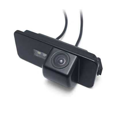 Afbeelding van Kalakass Achteruitrijcamera in nummerplaat met hoge resolutie achteruitrijsysteem voor VW New Beetle Passat CC 4D Phaeton Scirocco Polo Golf EOS LUPP Leon Superb Combi