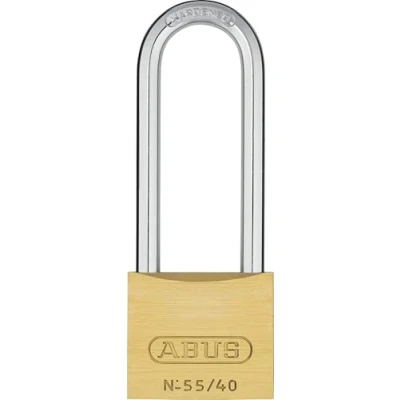 Afbeelding van ABUS 04762 63mm lange beugel speciaal messing hangslot