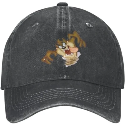 Afbeelding van TeysHa Baseball Cap Snapback Zonnehoed Heren Punk Unisex Katoen Tasmaniërs Cartoon Volwassen Taz Devil Verstelbare Papa Hoed voor Mannen Vrouwen Hip Hop Gift Vrouwen, Kleur, M