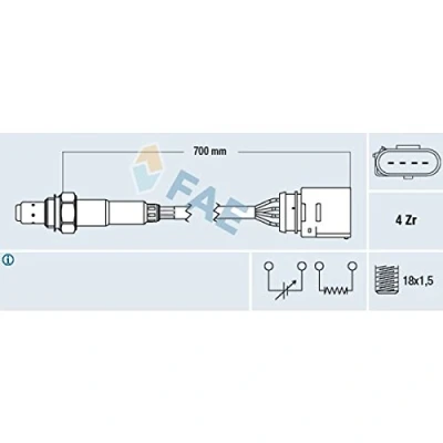 Afbeelding van Fae Lambda sonde 77205