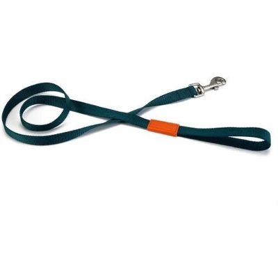 Afbeelding van BZ nylon hondenriem uni donkergroen 120 cm X 10mm