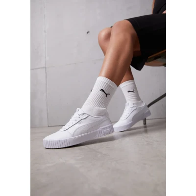 Afbeelding van Puma Carina 2.0 Sneaker dames,Puma Wit Zilver,36 EU