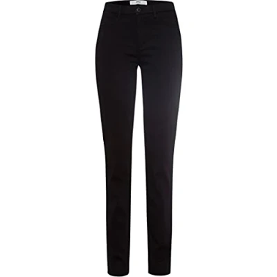 Afbeelding van BRAX Dames Style Shakira in innovatieve denimkwaliteit Five Pocket Jeans, Clean Black, 26W x 30L