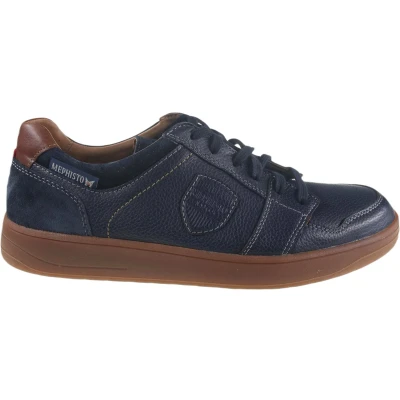 Afbeelding van Mephisto Hugh heren sneaker blauw maat 40 (EU) 6.5 (UK)