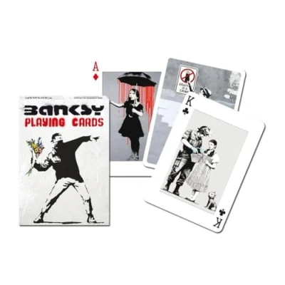 Afbeelding van Piatnik 1652 Kaartspel &quot;Banksy&quot;, 55 vellen