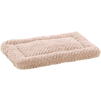 Afbeelding van Flamingo Rechthoekig jacquard kussen, taupe, 40,5 x 25,5 2 cm, wasbaar en geschikt voor metalen kooien