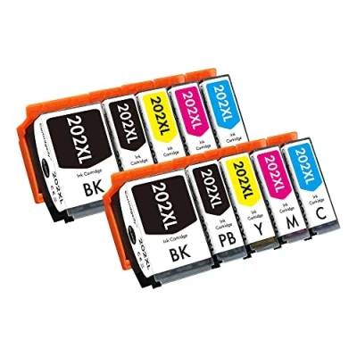 Afbeelding van Cartridgeify 202 XL inktcartridges compatibel met Epson 202XL multipack, voor Expression Premium XP 6000, 6005, 6100, 6105, XP6000, XP6005, XP6100, XP6105, verpakking van 10 stuks