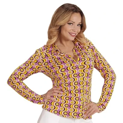 Afbeelding van Widmann 09029 jaren 70 Blouse Discs, Small
