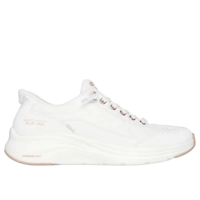 Afbeelding van Skechers Dames Contour Foam Sneaker, Wit, 5 UK, 38 EU