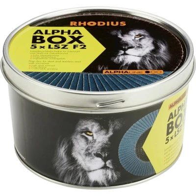 Afbeelding van Rhodius 209313 LSZ F2 BOX Lamellenschijf Diameter 115 mm Boordiameter 22.23 5 stuk(s)