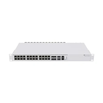 Afbeelding van Mikrotik CRS326 4C+20G+2Q+RM netwerk switch Managed Gigabit Ethernet (10/100/1000) Grijs