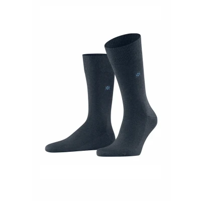 Afbeelding van Burlington Leeds Sokken, Heren, Maat: 40 46, Dark blue mel