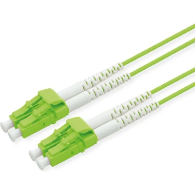 Afbeelding van ROLINE glasvezelkabel 50/125µm OM5, LC/LC, LSOH, Verliesarme stekker, groen, 10 m