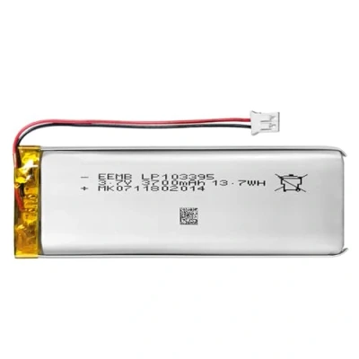 Afbeelding van EEMB lithium polymeerbatterij 3,7 V 3700mAh 103395 Lipo oplaadbare batterij met draad JST connector bevestig de polariteit van het apparaat en voor aankoop