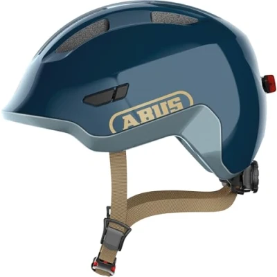 Afbeelding van Abus Smiley 3.0 ACE led kinderhelm BikeTotaal.nl Blauw